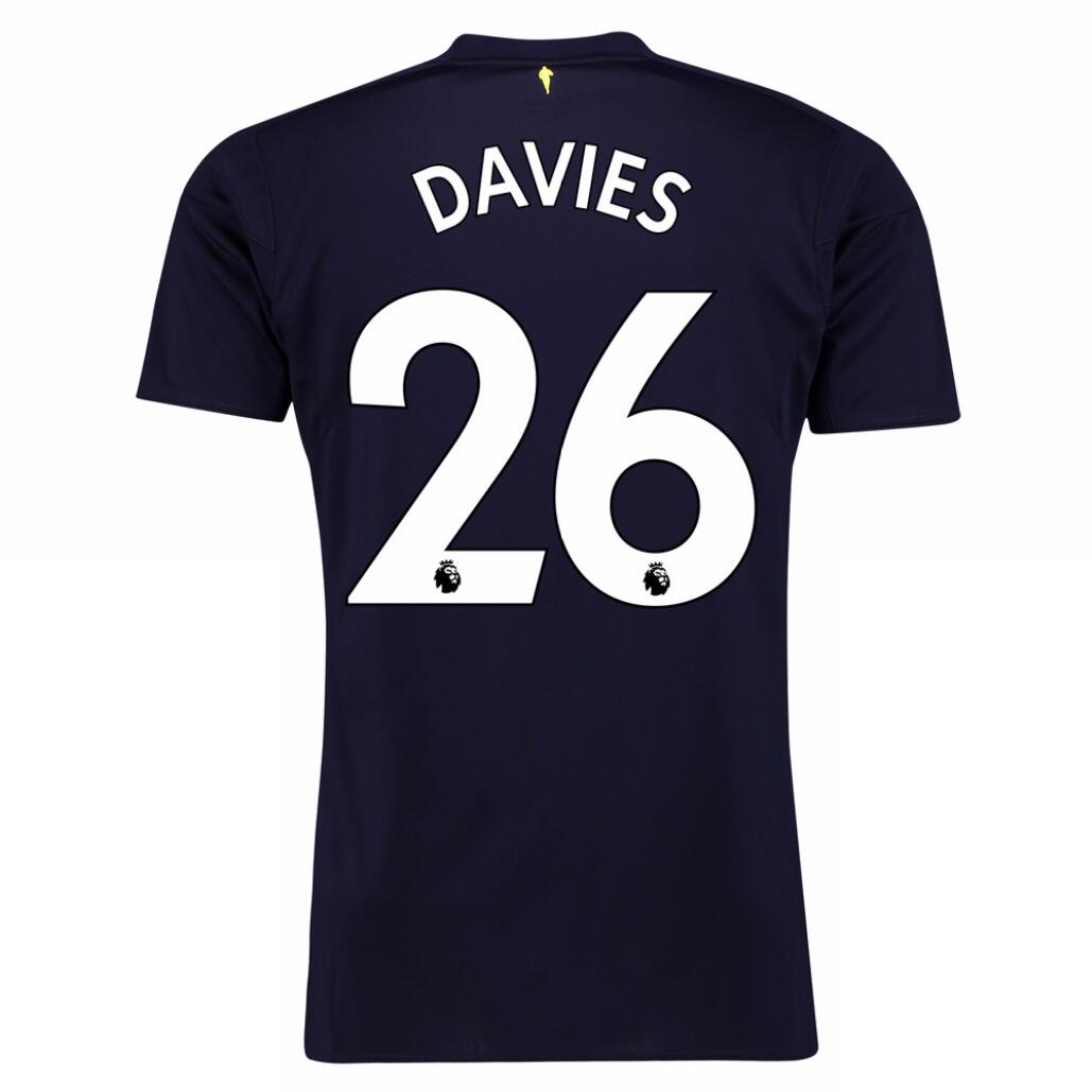 Camiseta Everton 3ª Davies 2017/18